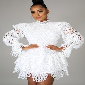 NEW White Diva Dress